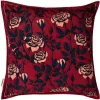 Hot Joe Browns Roses And Rebels Reversible Cushion Pink