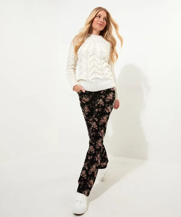 Best Sale Joe Browns Rosie Moleskin Trousers Black