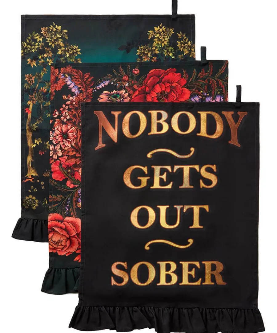 scenes_of_the_forest_teat_0.webp Cheap Joe Browns Scenes Of The Forest Teatowels Dark Green