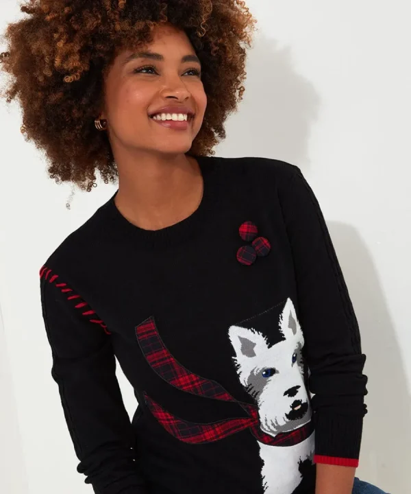 Outlet Joe Browns Scottie Jumper Black