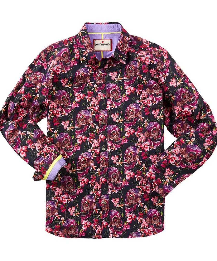 sensational_skull_shirt_0.webp Best Sale Joe Browns Sensational Skull Shirt Black