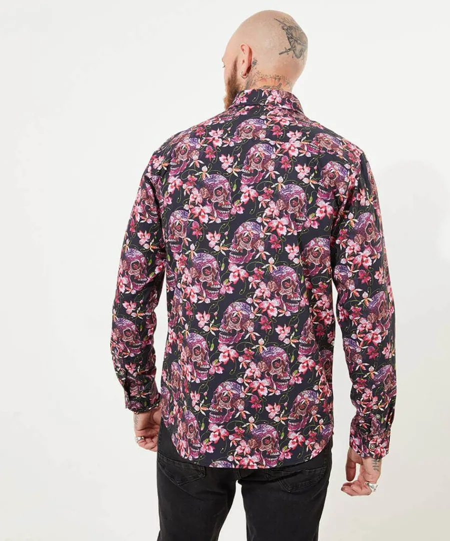 sensational_skull_shirt_4.webp Best Sale Joe Browns Sensational Skull Shirt Black