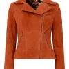Best Joe Browns Sensational Suede Jacket Orange