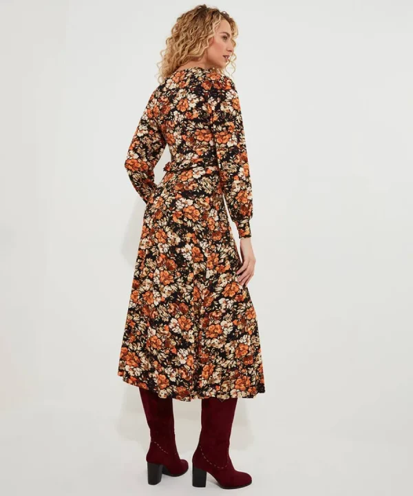 Fashion Joe Browns September Days Jersey Dress Brown
