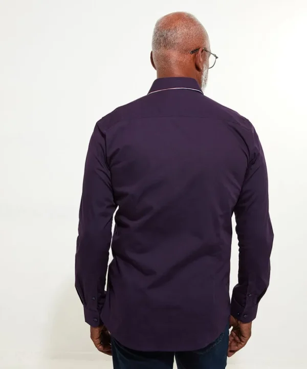 Hot Joe Browns Seriously Stylish Shirt Purple