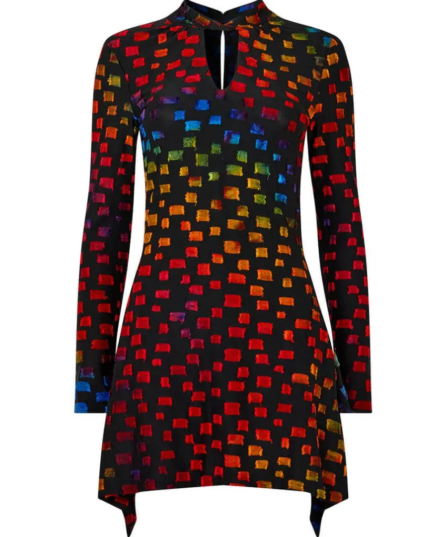 shine_bright_tunic_0.webp Hot Joe Browns Shine Bright Tunic Black