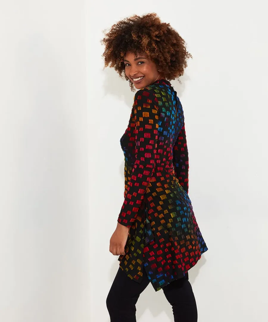 shine_bright_tunic_3.webp Hot Joe Browns Shine Bright Tunic Black