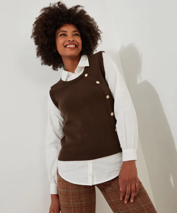 Outlet Joe Browns Shirt Jumper Brown