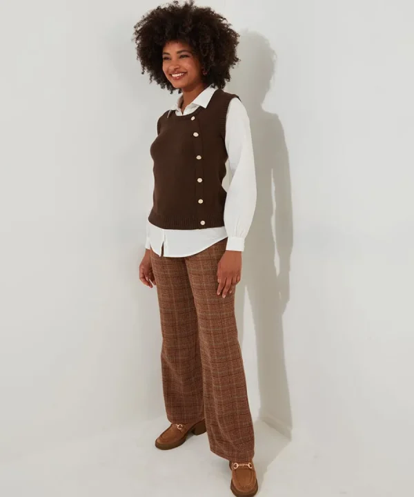 Outlet Joe Browns Shirt Jumper Brown