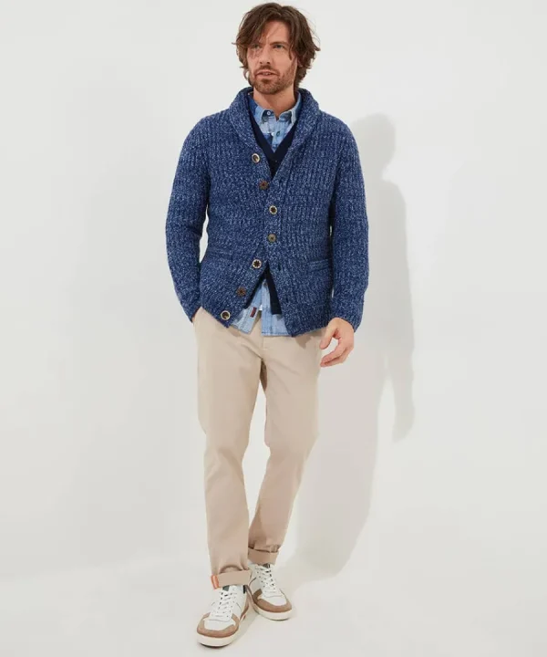 Shop Joe Browns Shore Cardigan Grey / Blue