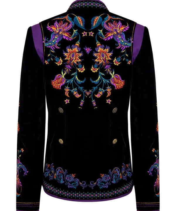 Flash Sale Joe Browns Show Stopper Embroidered Boutique Jacket Black