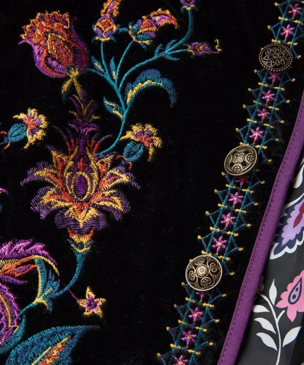 Flash Sale Joe Browns Show Stopper Embroidered Boutique Jacket Black