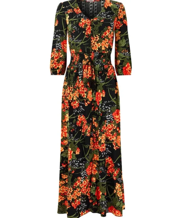 Store Joe Browns Sienna Florals Dress Black
