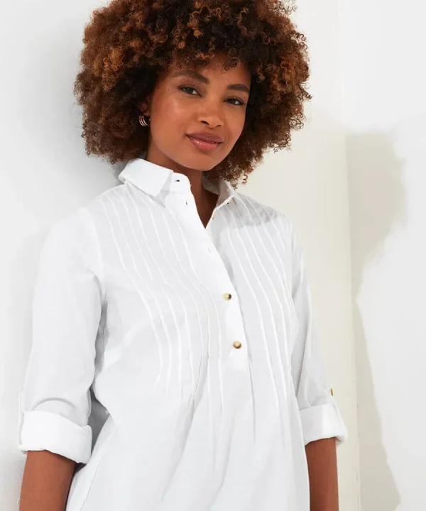 Store Joe Browns Simon's Longline Blouse White