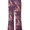 Cheap Joe Browns Sloe Joes Floral Flared Trouser Purple