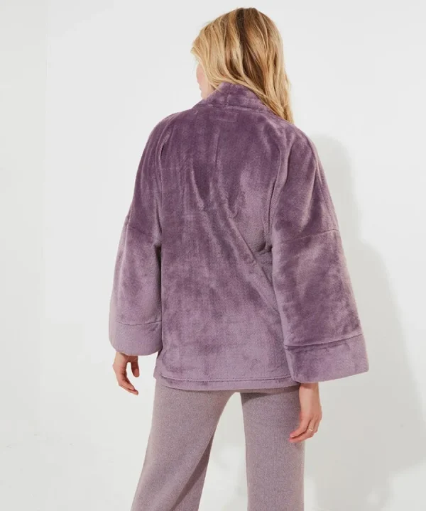 Best Sale Joe Browns Sloe Joes Kimono Purple