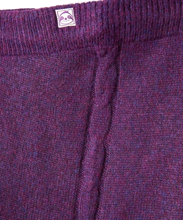 Best Sale Joe Browns Sloe Joes Knitted Cable Joggers Purple
