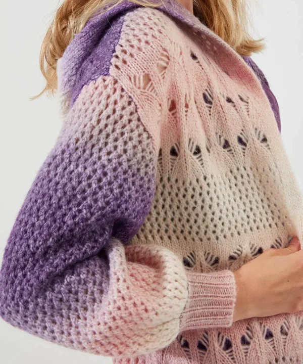 Clearance Joe Browns Sloe Joes Ombre Cosy Longline Cardigan Multi