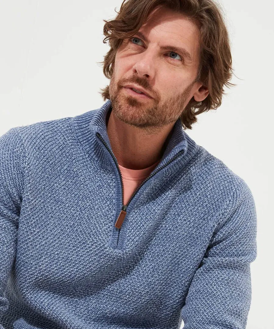 smarten_up_funnel_knit_3.webp Outlet Joe Browns Smarten Up Funnel Knit Pale Blue