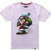 Shop Joe Browns Snow Boarding Santa Tee Lilac