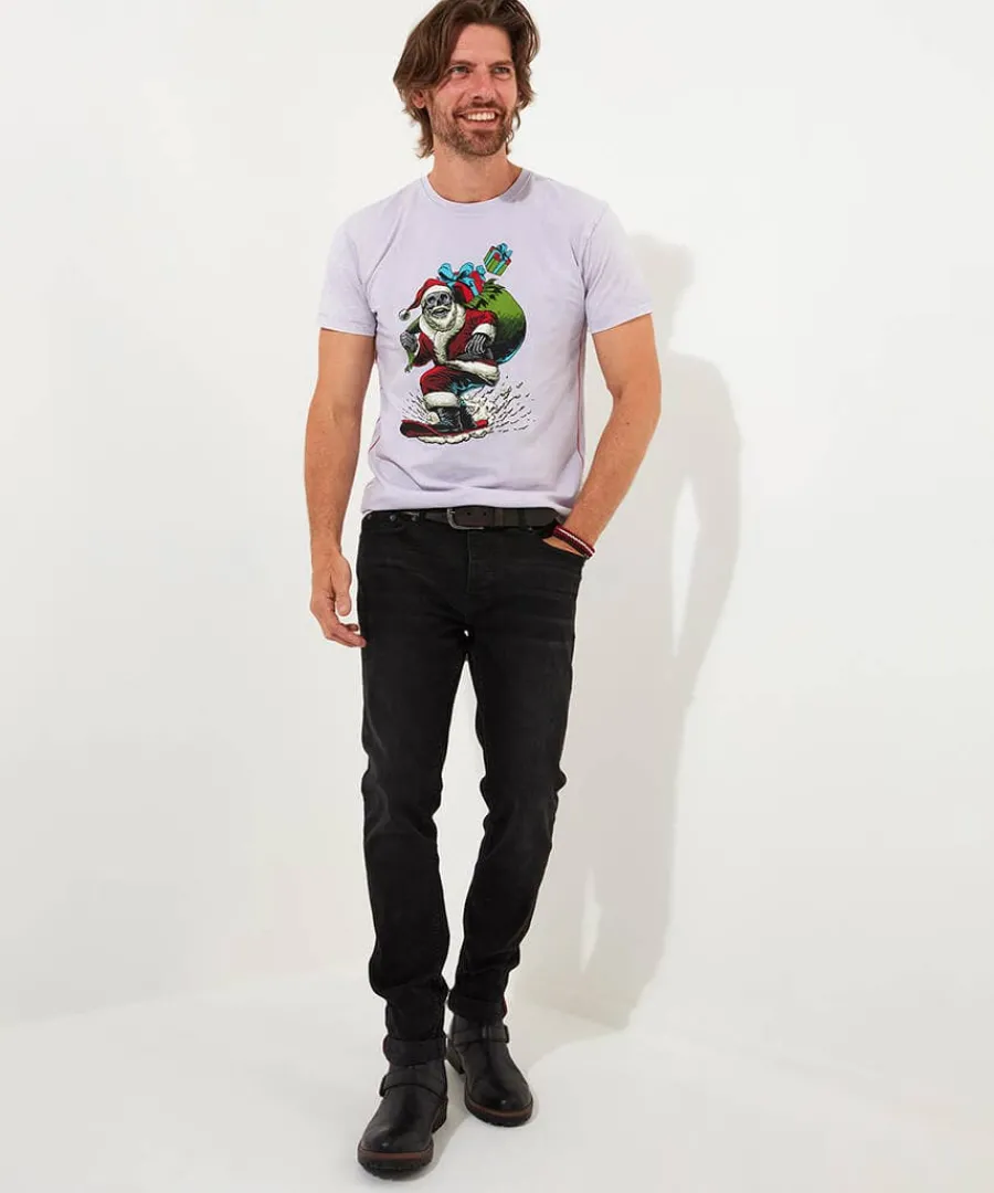 snow_boarding_santa_tee_1.webp Shop Joe Browns Snow Boarding Santa Tee Lilac