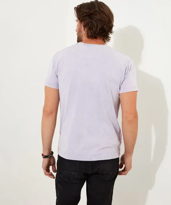 Shop Joe Browns Snow Boarding Santa Tee Lilac