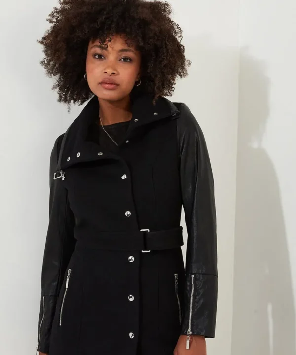 Sale Joe Browns So Much Style Coat Black