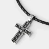 Best Joe Browns Stainless Steel Skull Necklace Silver