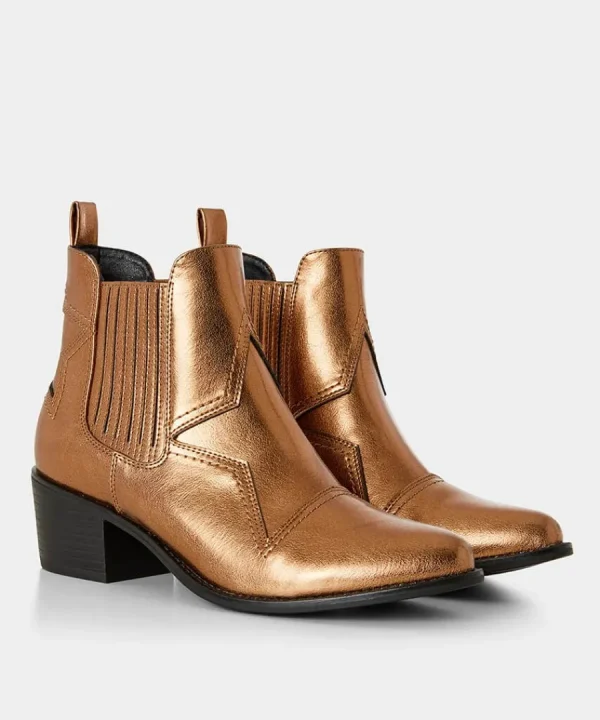 Hot Joe Browns Star Gazer Western Boots Bronze
