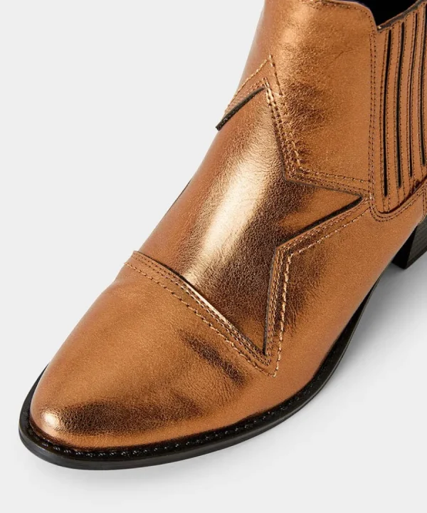 Hot Joe Browns Star Gazer Western Boots Bronze