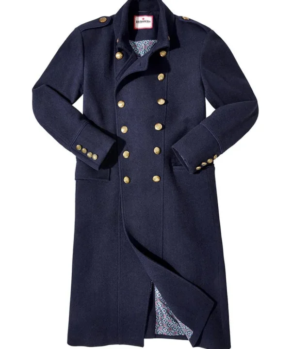 Hot Joe Browns Step Up Coat Navy