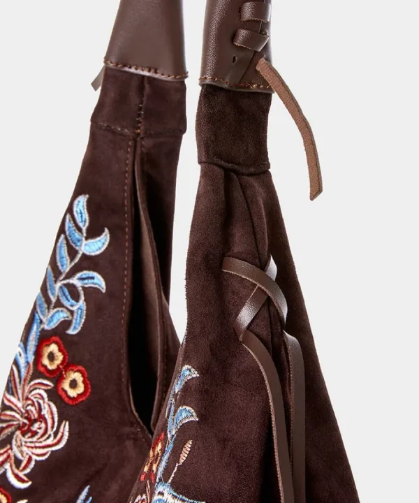 Best Joe Browns Stevie's Embroidered Boho Bag Brown Multi