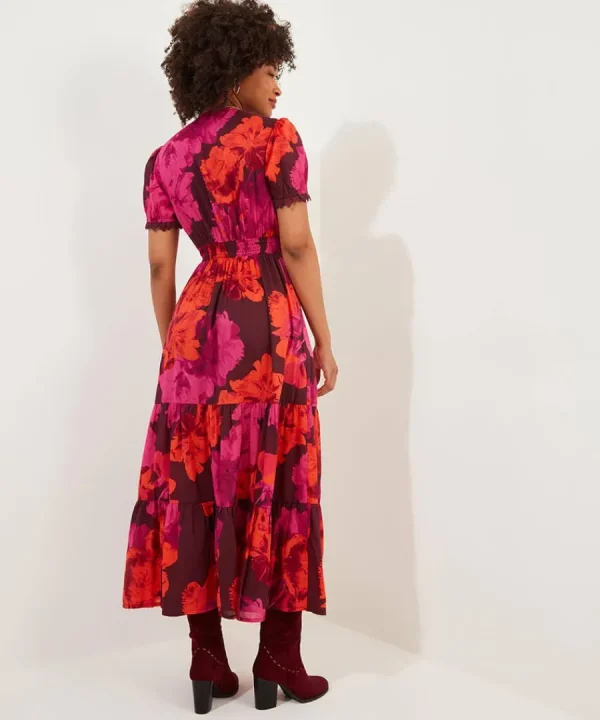 Best Joe Browns Stunning Florals Dress Pink