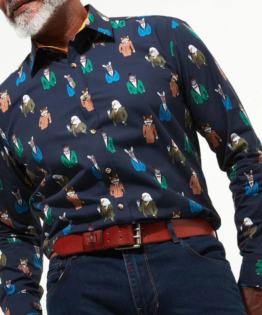 suited_up_shirt_2.webp Discount Joe Browns Suited Up Shirt Navy