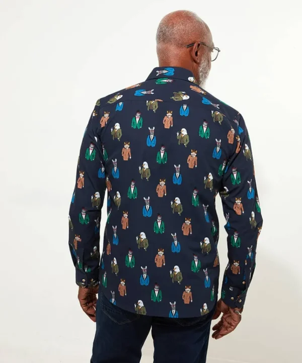 Discount Joe Browns Suited Up Shirt Navy