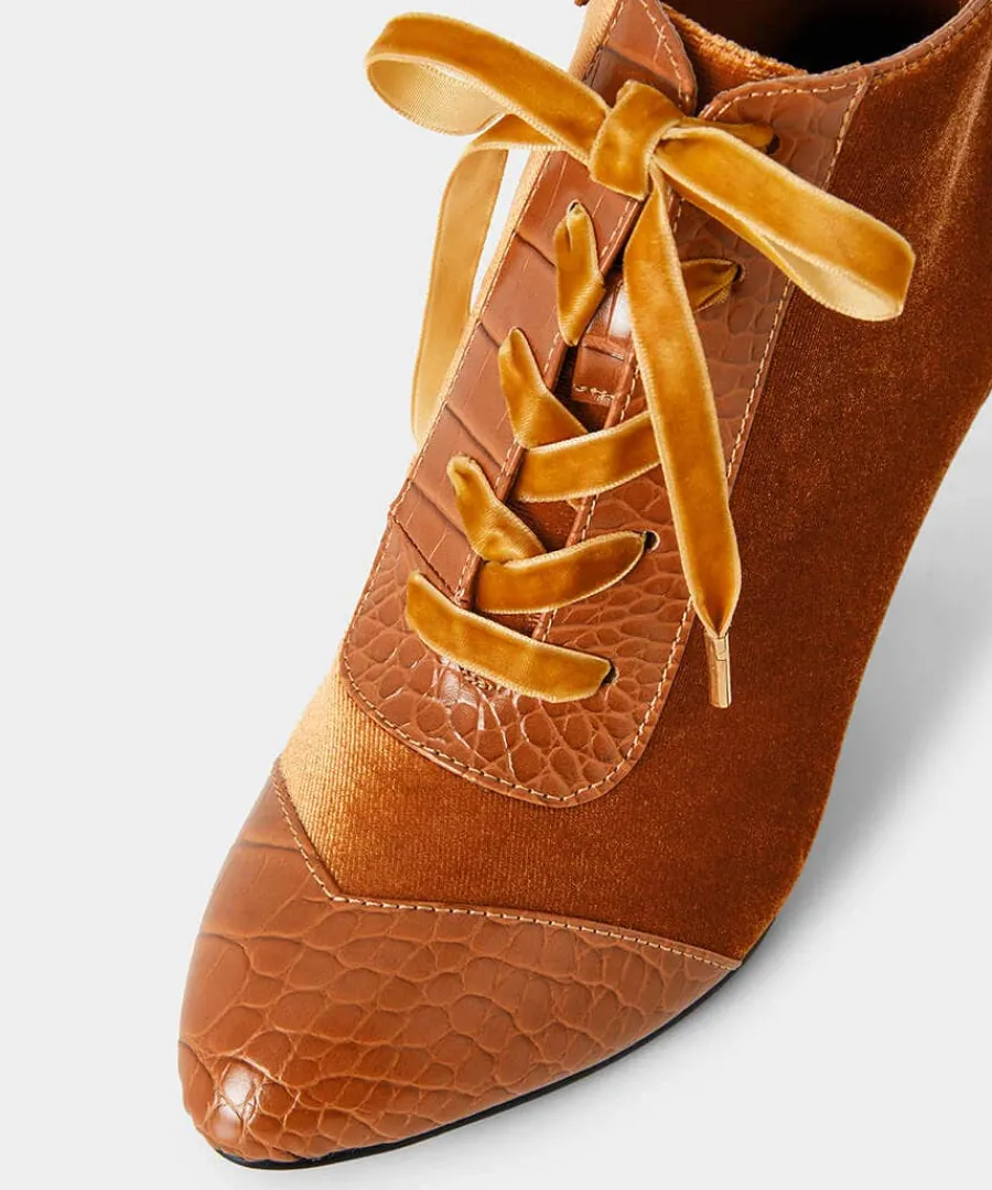 sweet_song_velvet_bootees_4.webp Best Sale Joe Browns Sweet Song Velvet Bootees Caramel