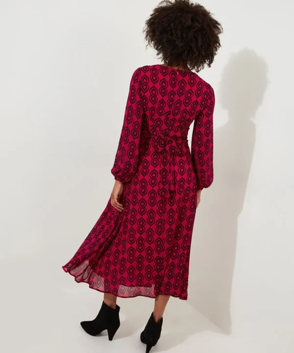 Store Joe Browns Tamzin Printed Dress Pink