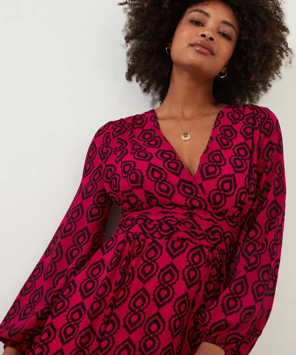 Store Joe Browns Tamzin Printed Dress Pink