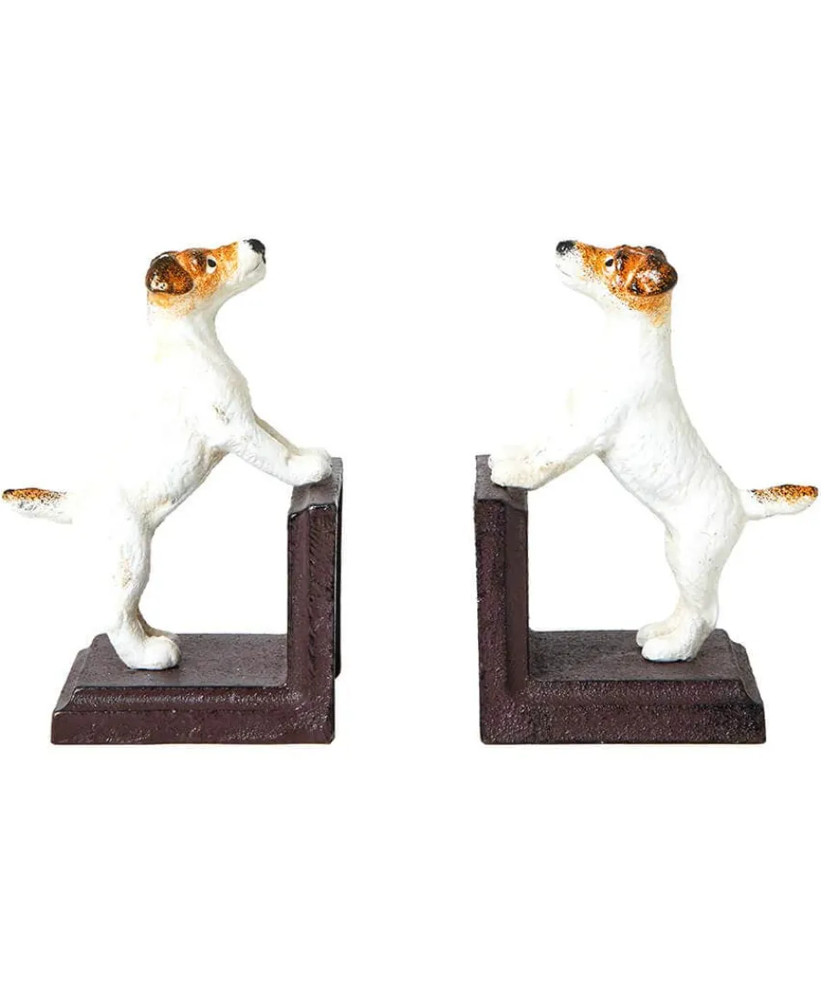 terrific_terrier_pair_of__0.webp Outlet Joe Browns Terrific Terrier Pair Of Cast Iron Antique Bookends Brown