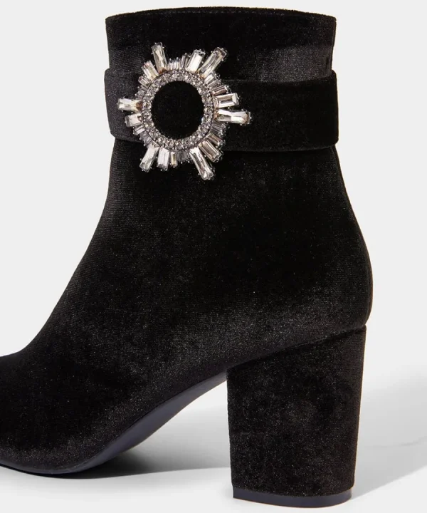 Best Sale Joe Browns The Night Is Yours Velvet Boots Black
