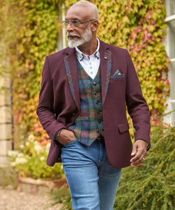 Shop Joe Browns Touch Of Personality Blazer Burgundy