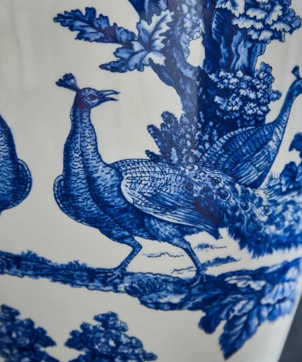 Online Joe Browns Tranquillizing Tropical Bird Vase Blue