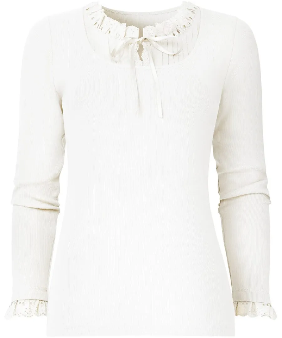 trixie_collar_detail_top_0.webp Cheap Joe Browns Trixie Collar Detail Top Cream / Blue