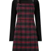 Clearance Joe Browns Trudy Check Pinafore Red