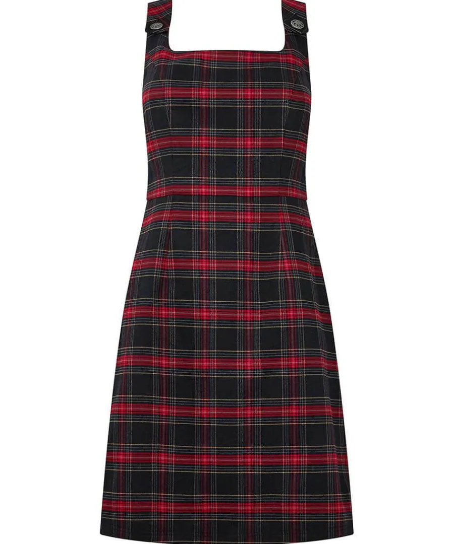 trudy_check_pinafore_6.webp Clearance Joe Browns Trudy Check Pinafore Red