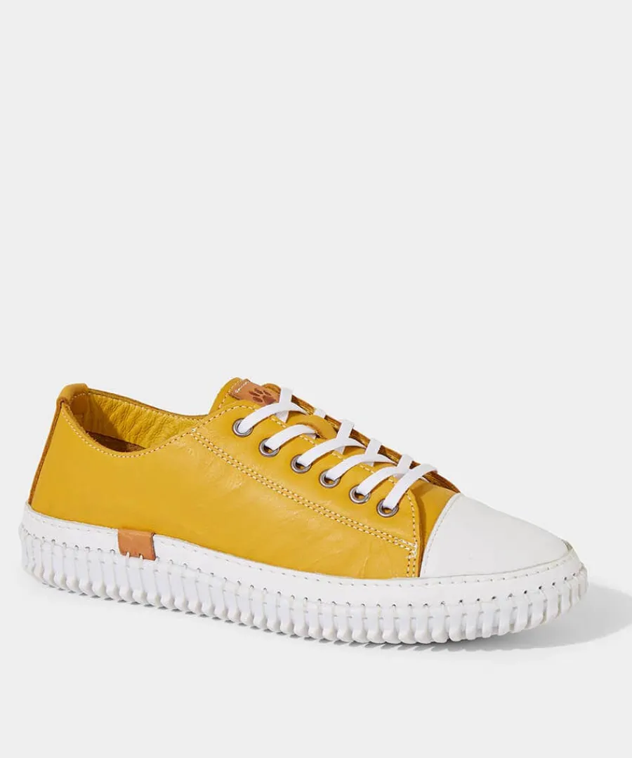 truffle_softy_leather_pum_0.webp Shop Joe Browns Truffle Softy Leather Pumps Mustard