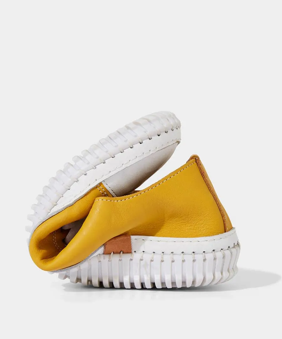 truffle_softy_leather_pum_2.webp Shop Joe Browns Truffle Softy Leather Pumps Mustard