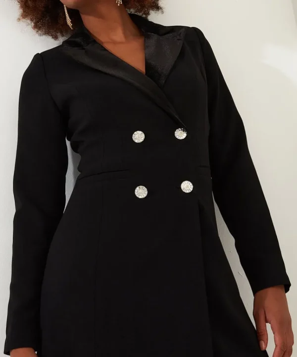 Best Joe Browns Truly Stunning Tuxedo Dress Black