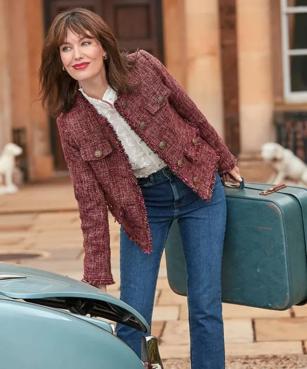 Discount Joe Browns Truly Tweed Jacket Berry