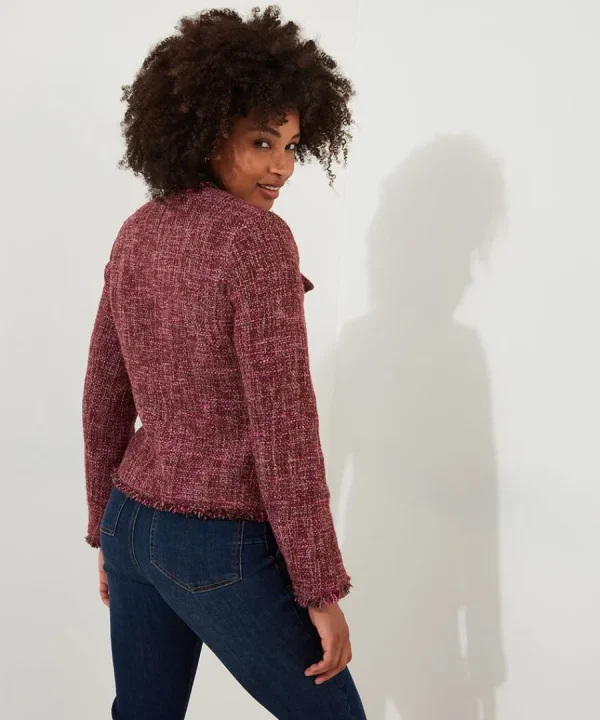 Discount Joe Browns Truly Tweed Jacket Berry
